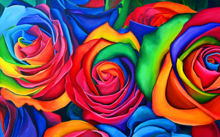 Rose Print- "Beauties in Harmony"