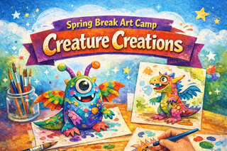 Spring Break Art Camp: Creature Creations