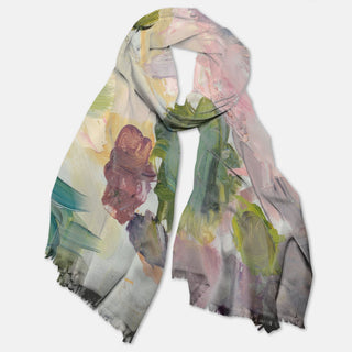 Pashmina Scarf- Pastel Paint Palette